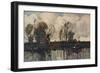 'The Banks of the Loir', c1900-William Alfred Gibson-Framed Giclee Print