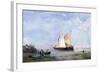 The Banks of the Nile, 1874-Eugene Fromentin-Framed Giclee Print