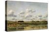 The Banks of the Oise, 1859-Charles François Daubigny-Stretched Canvas