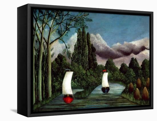 The Banks of the Oise, 1905-Henri Rousseau-Framed Stretched Canvas