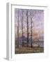 The Banks of the Oise at Precy; Les Bords De L'Oise a Precy-Gustave Loiseau-Framed Giclee Print