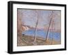 The Banks of the River at Veneux, 1881-Alfred Sisley-Framed Giclee Print