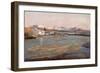 The Banks of the River Manzanares, 1912-Aureliano De Beruete-Framed Giclee Print