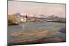 The Banks of the River Manzanares, 1912-Aureliano De Beruete-Mounted Giclee Print
