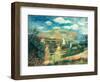 The Banks of the Seine at Argenteuil, 1880-Pierre-Auguste Renoir-Framed Giclee Print