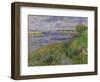 The Banks of the Seine, Champrosay, 1876-Pierre-Auguste Renoir-Framed Giclee Print