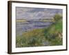 The Banks of the Seine, Champrosay, 1876-Pierre-Auguste Renoir-Framed Giclee Print