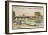 The Banks of the Tiber and the Castel Sant'Angelo, Rome-null-Framed Giclee Print