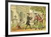 'The banns forbidden'-Thomas Rowlandson-Framed Giclee Print