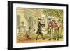 'The banns forbidden'-Thomas Rowlandson-Framed Giclee Print