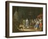 The Banquet, a Couple Dancing with Feasting and Revelling in the Background-Anthonie (1601-73) Palamedesz-Framed Giclee Print