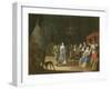 The Banquet, a Couple Dancing with Feasting and Revelling in the Background-Anthonie (1601-73) Palamedesz-Framed Giclee Print