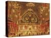 The Banquet Given for Queen Victoria at the Guildhall, London, 1837-null-Stretched Canvas