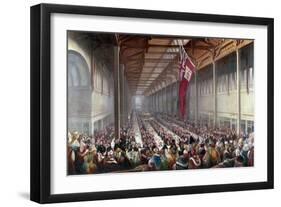 The Banquet Given on the Occasion of the Opening of the Grainger Market-Henry Perlee Parker-Framed Giclee Print