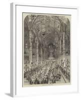 The Banquet in the Guildhall at York-null-Framed Giclee Print
