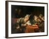 The Banquet of Ahasuerus, 1680S-Aert de Gelder-Framed Giclee Print