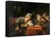 The Banquet of Ahasuerus, 1680S-Aert de Gelder-Framed Stretched Canvas