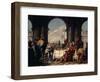 The Banquet of Anthony and Cleopatra, circa 1744-Giovanni Battista Tiepolo-Framed Giclee Print