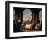 The Banquet of Anthony and Cleopatra, circa 1744-Giovanni Battista Tiepolo-Framed Giclee Print