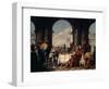 The Banquet of Anthony and Cleopatra, circa 1744-Giovanni Battista Tiepolo-Framed Giclee Print