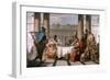 The Banquet of Cleopatra, 1743-1744-Giovanni Battista Tiepolo-Framed Giclee Print