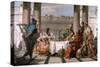 The Banquet of Cleopatra, 1743-1744-Giovanni Battista Tiepolo-Stretched Canvas