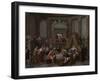 The Banquet of Cleopatra, c.1700-Gerard Hoet-Framed Giclee Print