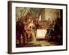 The Banquet of Cleopatra-Francesco Fontebasso-Framed Giclee Print