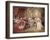 The Banquet of Henry VIII in York Place-James Stephanoff-Framed Giclee Print