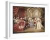 The Banquet of Henry VIII in York Place-James Stephanoff-Framed Giclee Print