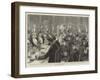 The Banquet of the Benevolent Society of St Patrick at the First Avenue Hotel-Charles Joseph Staniland-Framed Giclee Print