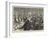 The Banquet of the Benevolent Society of St Patrick at the First Avenue Hotel-Charles Joseph Staniland-Framed Giclee Print