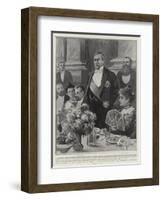 The Banquet of the Devonians in London, Sir Redvers Buller, the President, Speaking-Alexander Stuart Boyd-Framed Giclee Print