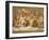 The Banquet of the Gods, Ceiling Painting of the Courtship and Marriage of Cupid and Psyche-Raphael-Framed Giclee Print