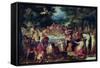 The Banquet of the Gods-Hendrik van Balen the Elder-Framed Stretched Canvas