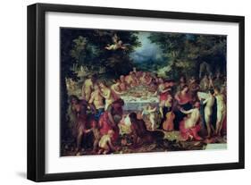 The Banquet of the Gods-Hendrik van Balen the Elder-Framed Giclee Print