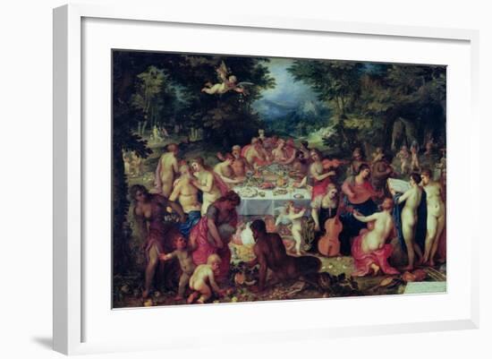 The Banquet of the Gods-Hendrik van Balen the Elder-Framed Giclee Print