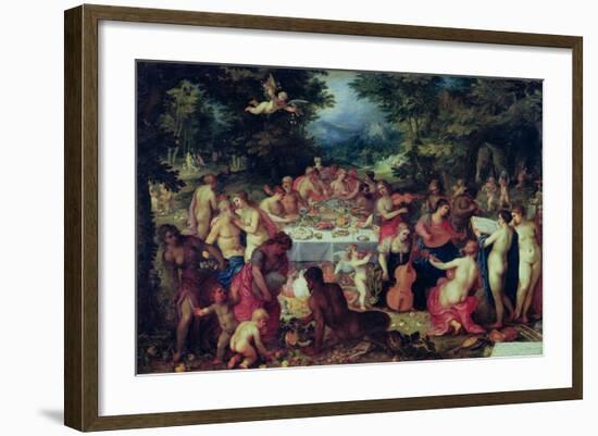 The Banquet of the Gods-Hendrik van Balen the Elder-Framed Giclee Print