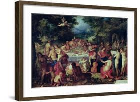 The Banquet of the Gods-Hendrik van Balen the Elder-Framed Giclee Print