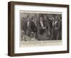 The Banquet to Sir John Tenniel, Mr Balfour Bidding Good-Night to the Guest of the Evening-Alexander Stuart Boyd-Framed Giclee Print