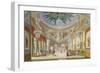 The Banqueting Room at the Royal Pavilion, Brighton, 1826-John Nash-Framed Giclee Print