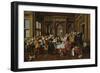 The Banquett, 1628. (The Architectural Elements by Dirck Van Delen)-Dirck Hals-Framed Giclee Print