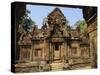 The Banteay Srei Temple, Angkor, Siem Reap, Cambodia-Maurice Joseph-Stretched Canvas