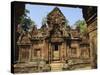 The Banteay Srei Temple, Angkor, Siem Reap, Cambodia-Maurice Joseph-Stretched Canvas