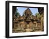 The Banteay Srei Temple, Angkor, Siem Reap, Cambodia-Maurice Joseph-Framed Photographic Print