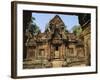 The Banteay Srei Temple, Angkor, Siem Reap, Cambodia-Maurice Joseph-Framed Photographic Print