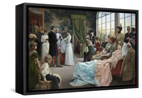 The Baptism, 1892-Julius Leblanc Stewart-Framed Stretched Canvas
