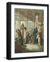 The Baptism Engraved by Gros-E. Karnejeff-Framed Giclee Print