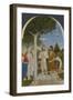 The Baptism of Christ, 1450S-Piero della Francesca-Framed Premium Giclee Print