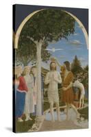 The Baptism of Christ, 1450S-Piero della Francesca-Stretched Canvas